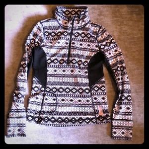 Zella girl 5/6 half zip pullover and leggings